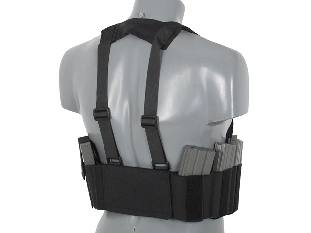 Amomax Speed Chest Rig - musta