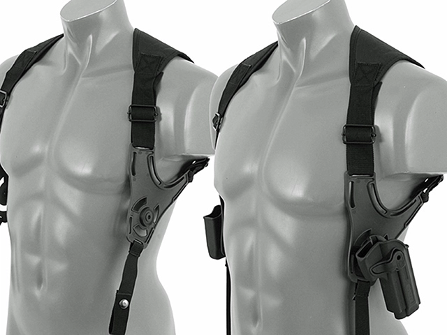 Amomax Shoulder Harness - musta