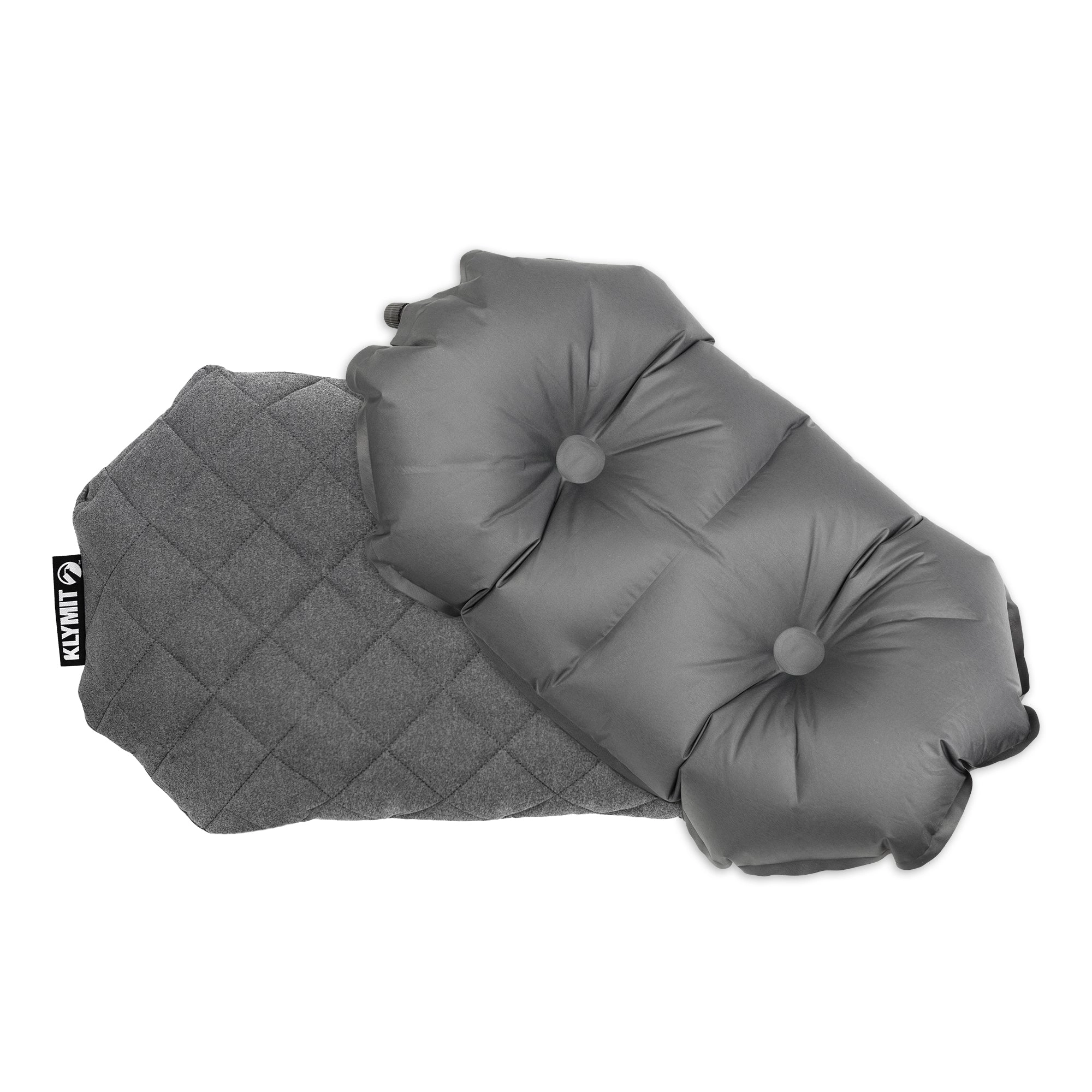 Klymit Luxe Pillow retkityyny - harmaa