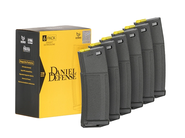 Cyma / EMG Daniel Defense M4/AR-15 210 BB Mid-Cap - 6-pack