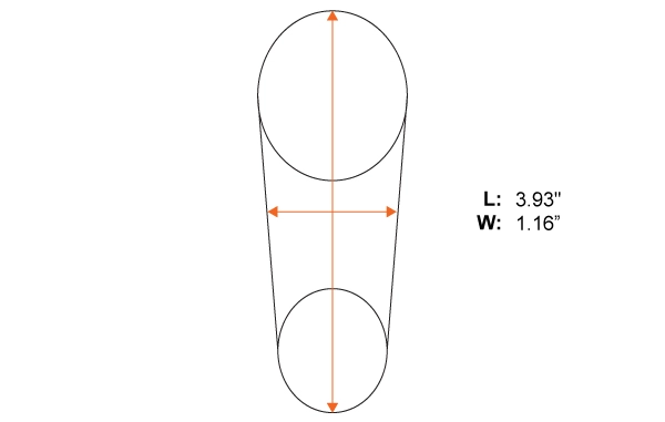 Leapers UTG AK/AKM Recoil Pad - musta