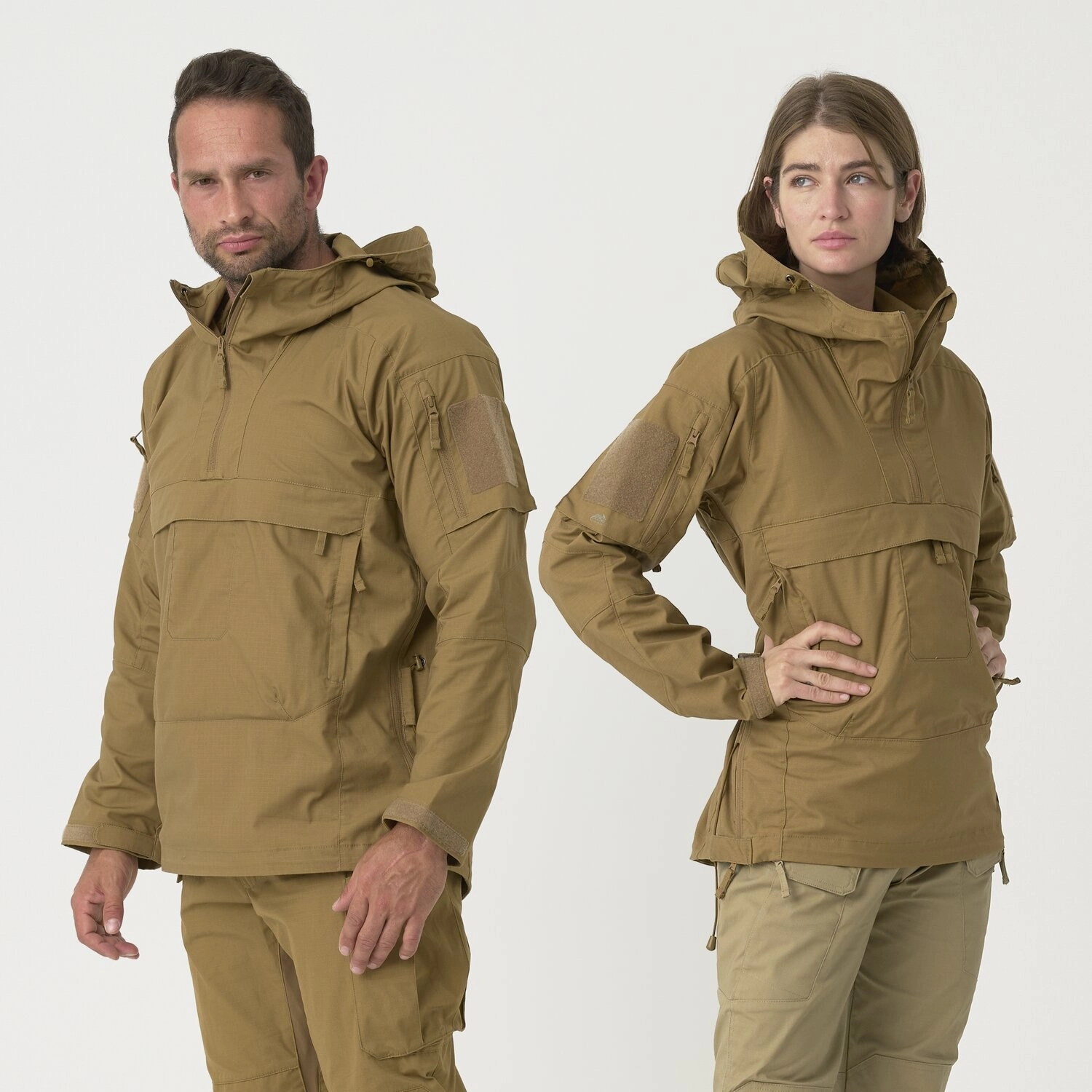 Helikon-Tex Tracer Anorak Jacket - Polycotton Stretch Ripstop - Coyote