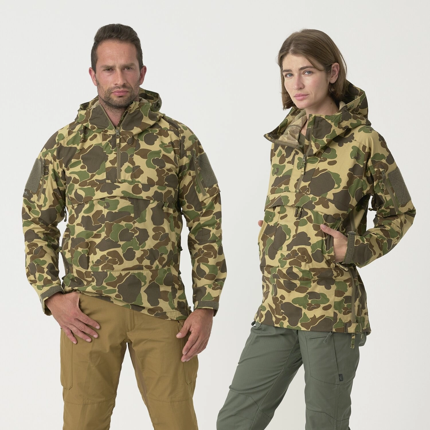 Helikon-Tex Tracer Anorak Jacket - Polycotton Stretch Ripstop - Duck Hunter