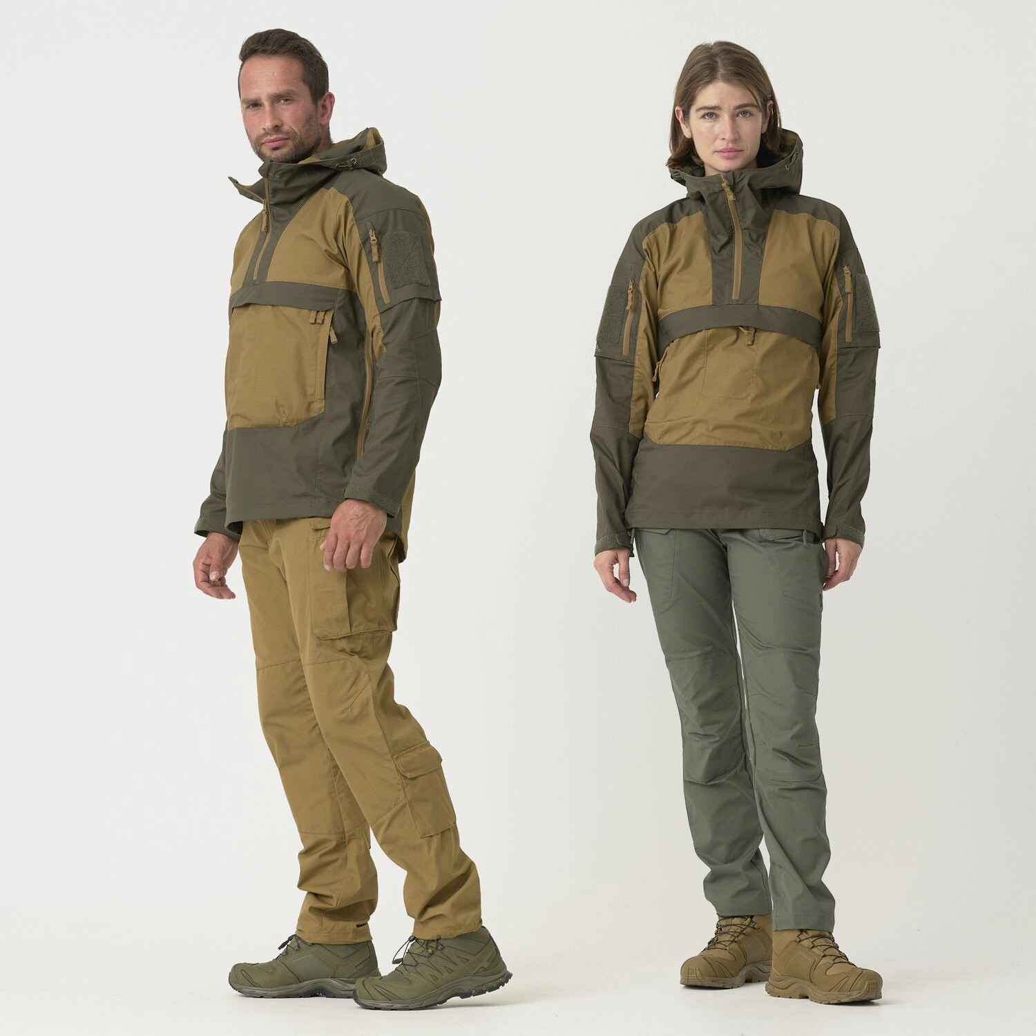 Helikon-Tex Tracer Anorak Jacket - Polycotton Stretch Ripstop - Duck Hunter