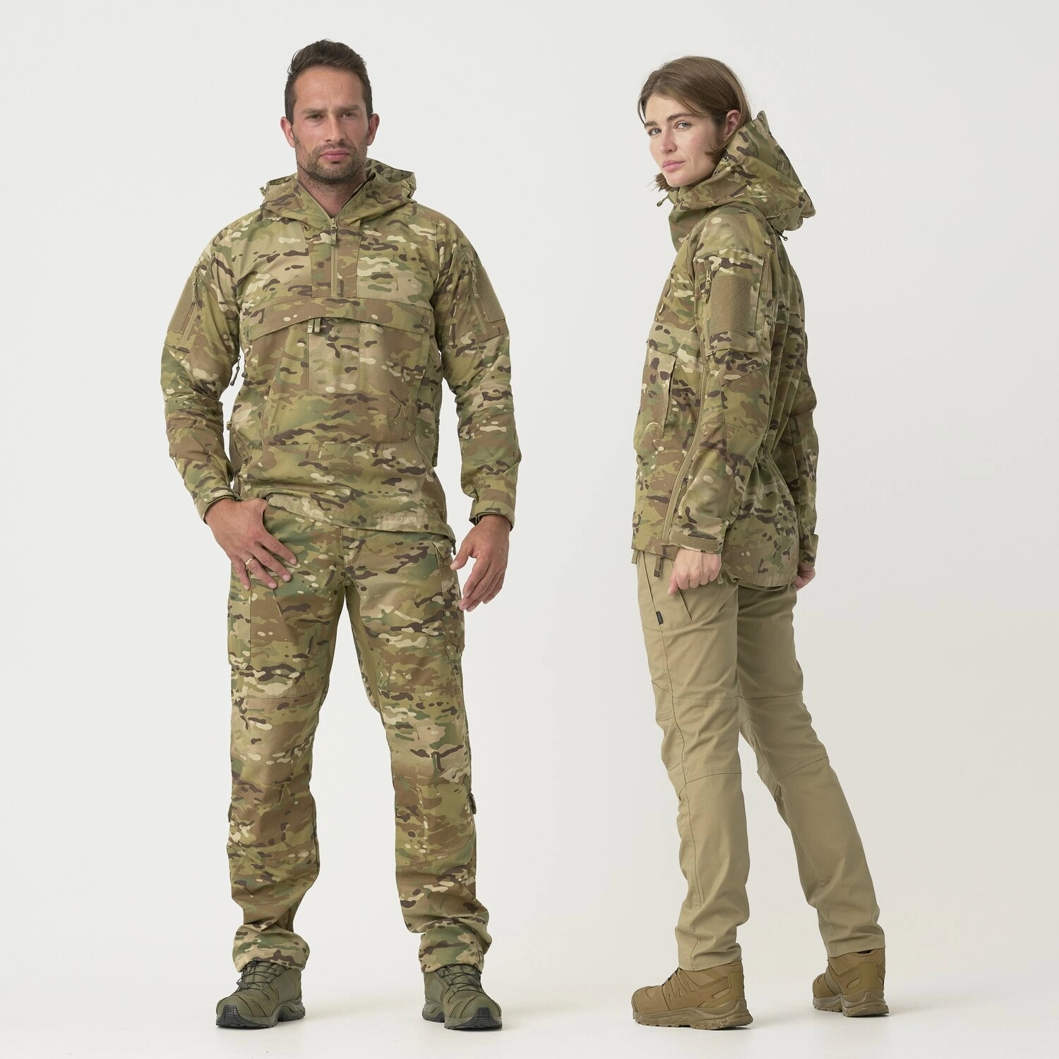 Helikon-Tex Tracer Anorak Jacket - Polycotton Ripstop - Multicam