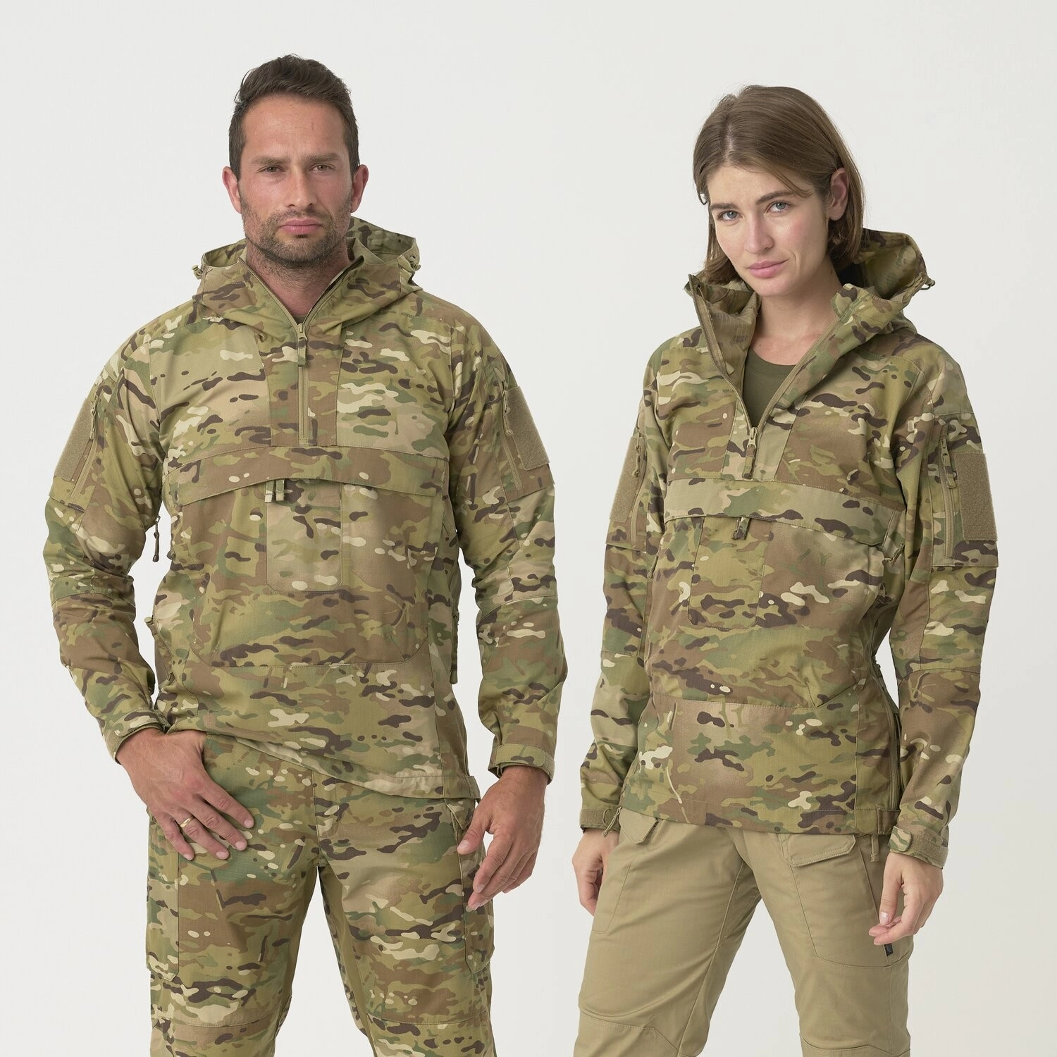 Helikon-Tex Tracer Anorak Jacket - Polycotton Ripstop - Multicam