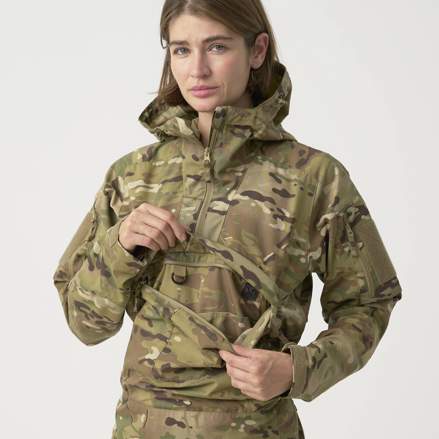 Helikon-Tex Tracer Anorak Jacket - Polycotton Ripstop - Multicam