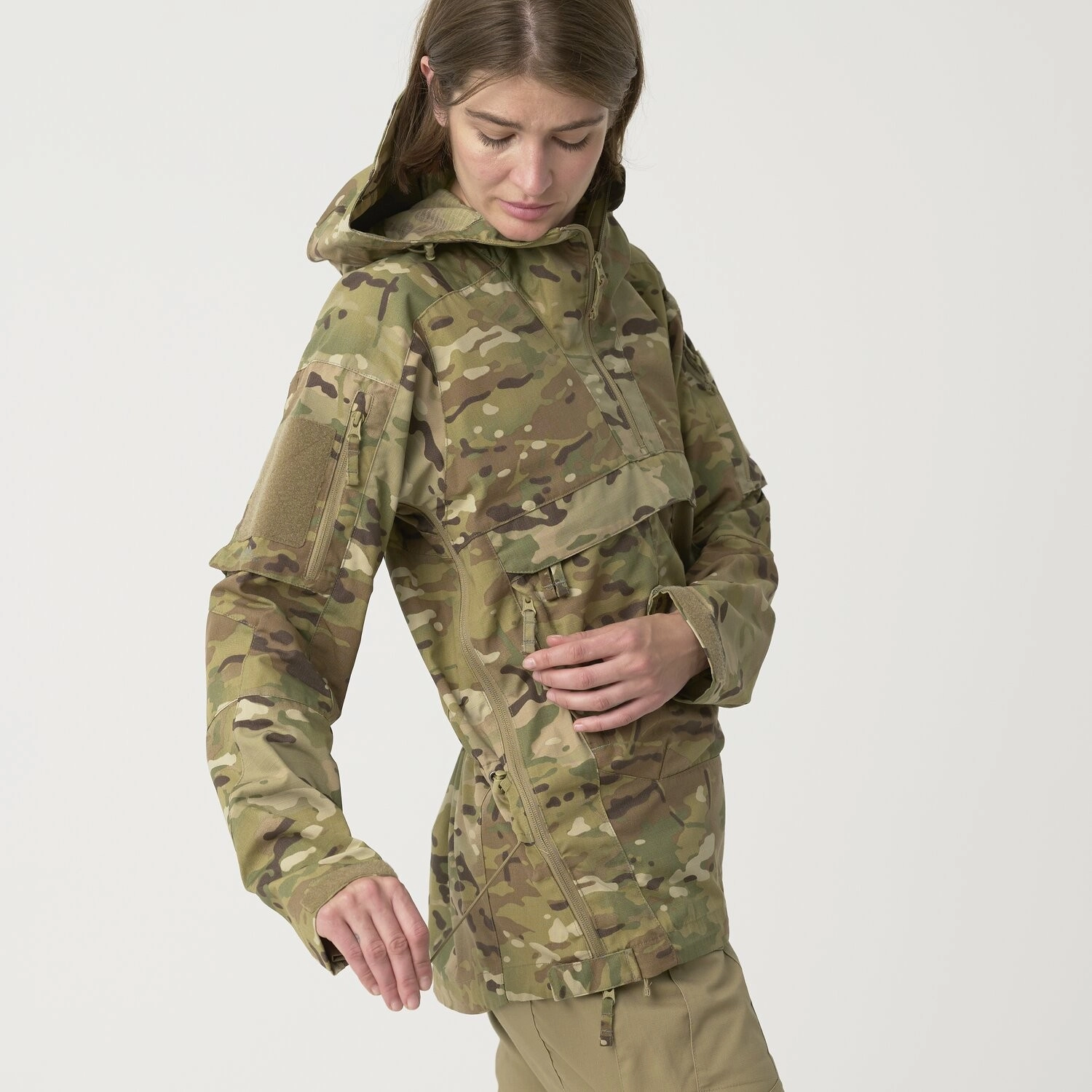 Helikon-Tex Tracer Anorak Jacket - Polycotton Ripstop - Multicam