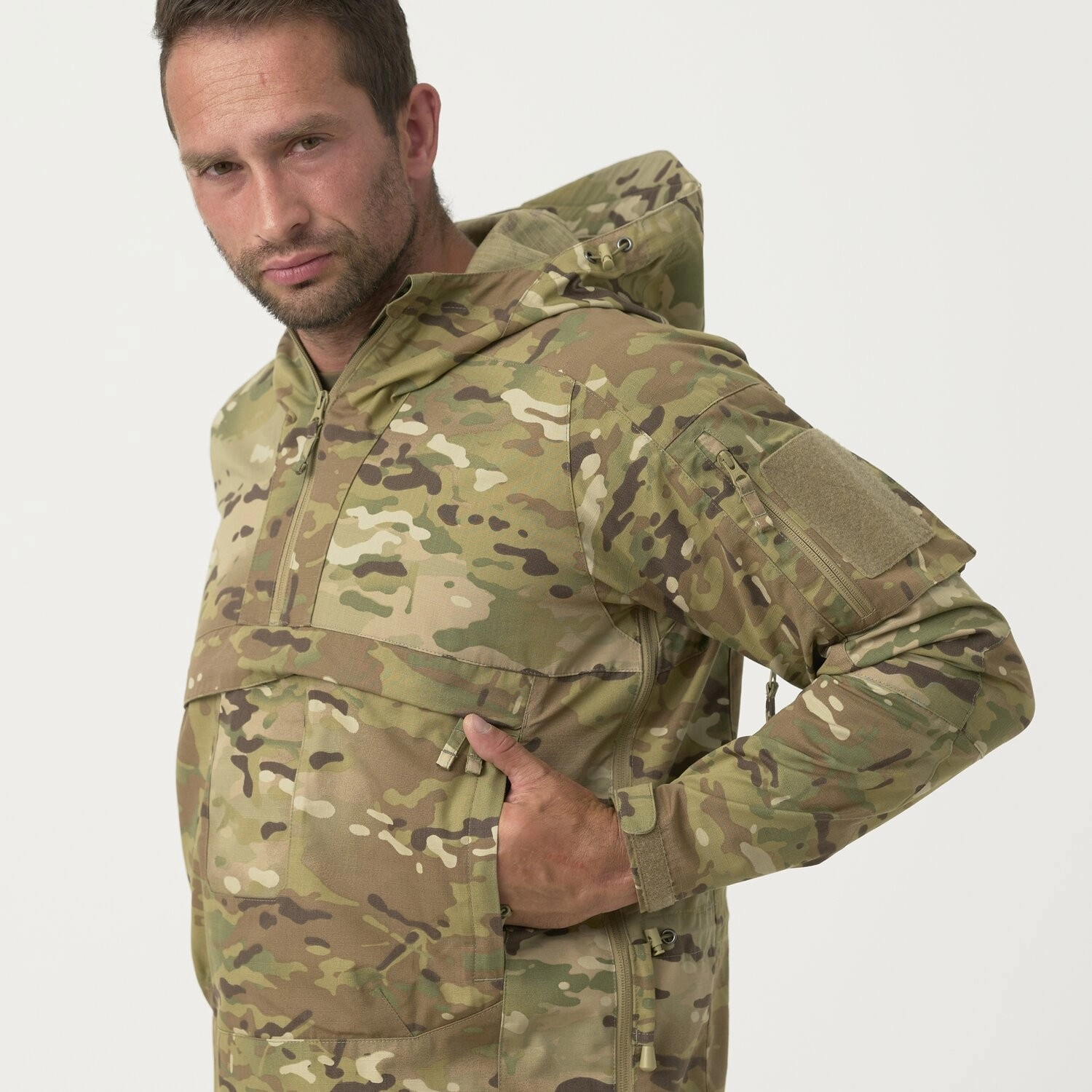 Helikon-Tex Tracer Anorak Jacket - Polycotton Ripstop - Multicam