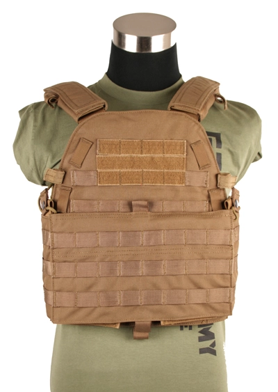 Pantac MOLLE LT6094 Armor Vest (C094-CB), kojootinruskea