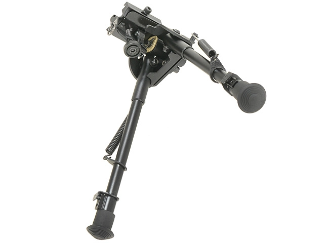 ACM Bipod haaratuki RIS-adapterilla, metallinen - musta