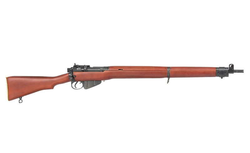 S&T Lee-Enfield No.4 MK1 kivääri - jousiviritteinen - Real Wood