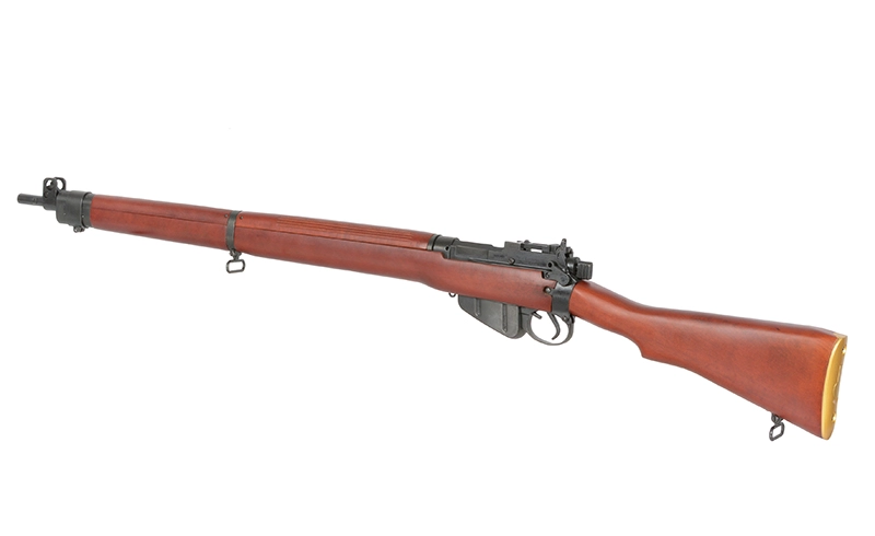 S&T Lee-Enfield No.4 MK1 kivääri - jousiviritteinen - Real Wood