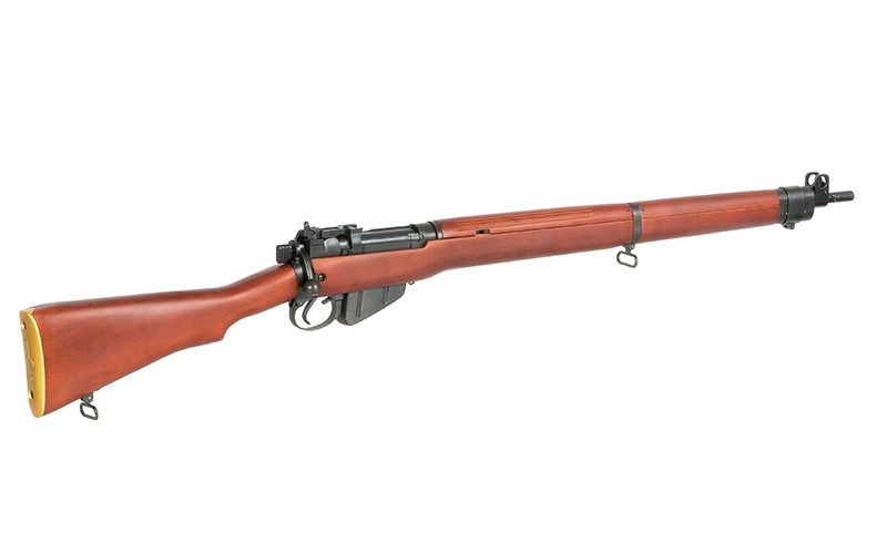 S&T Lee-Enfield No.4 MK1 kivääri - jousiviritteinen - Real Wood