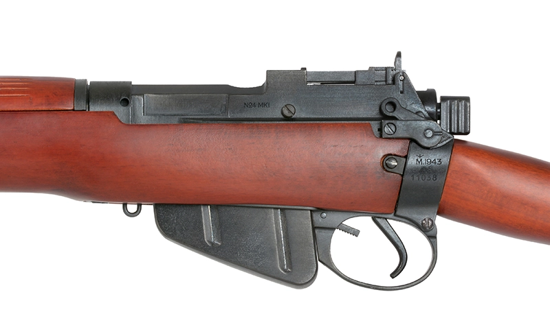 S&T Lee-Enfield No.4 MK1 kivääri - jousiviritteinen - Real Wood