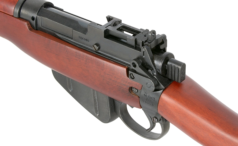 S&T Lee-Enfield No.4 MK1 kivääri - jousiviritteinen - Real Wood