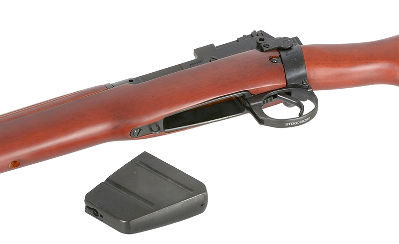 S&T Lee-Enfield No.4 MK1 kivääri - jousiviritteinen - Real Wood