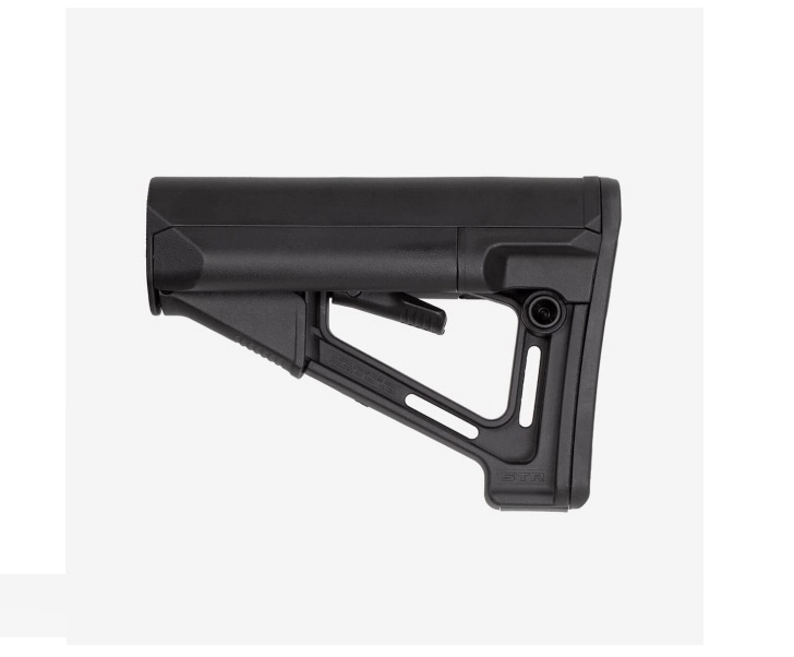 Magpul STR Carbine stock, perä / tukki, MIL-SPEC - musta