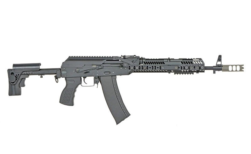 Cyma CM113A AK-74 Tactical sähköase, Eshooter ETU - musta