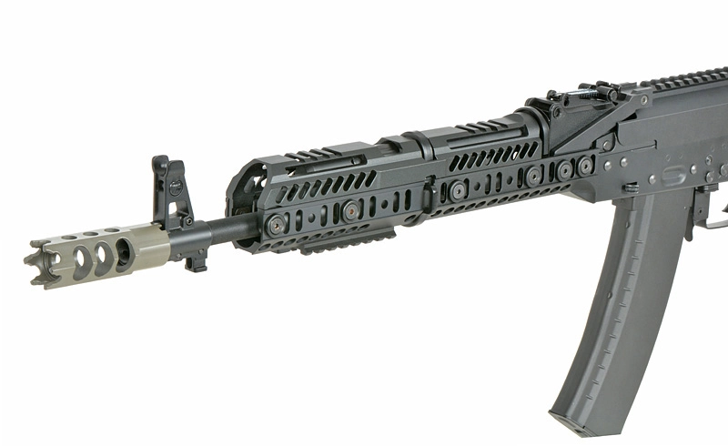 Cyma CM113A AK-74 Tactical sähköase, Eshooter ETU - musta