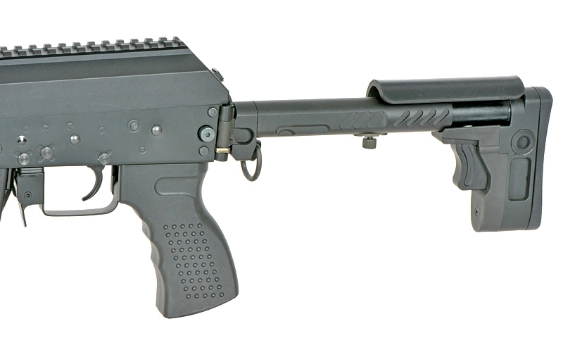 Cyma CM113A AK-74 Tactical sähköase, Eshooter ETU - musta