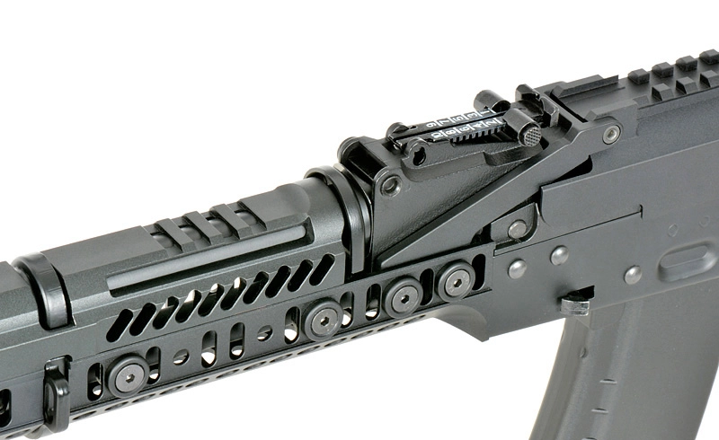 Cyma CM113A AK-74 Tactical sähköase, Eshooter ETU - musta