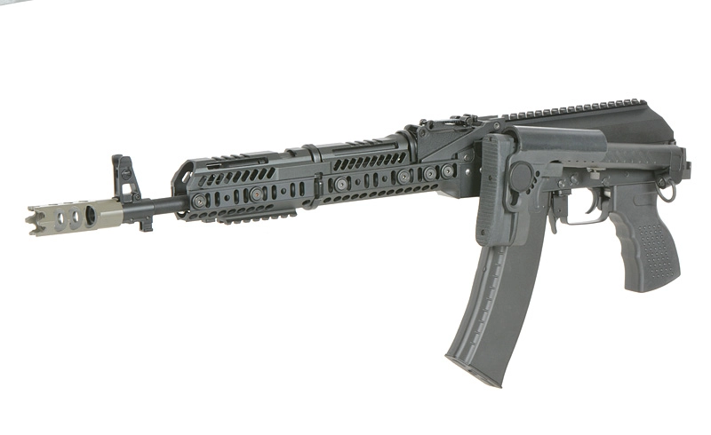 Cyma CM113A AK-74 Tactical sähköase, Eshooter ETU - musta