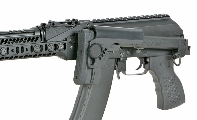 Cyma CM113A AK-74 Tactical sähköase, Eshooter ETU - musta