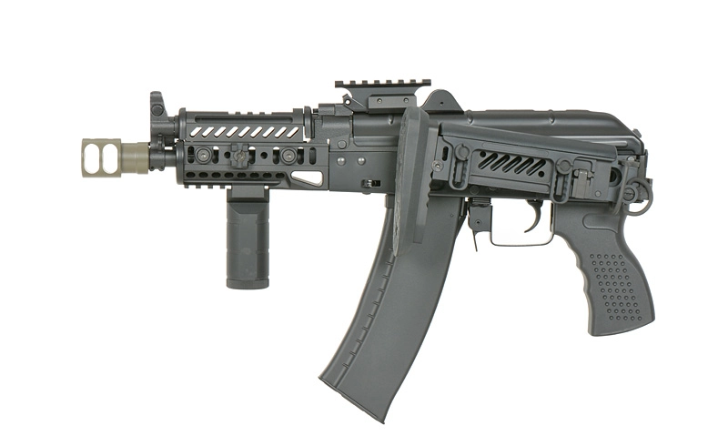 Cyma CM113B AKS-74U Tactical sähköase, Eshooter ETU - musta