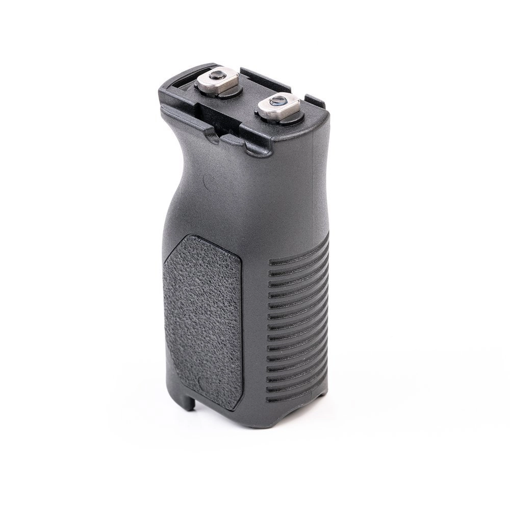 Strike Industries M-LOK Angled Vertical Grip - Long - musta