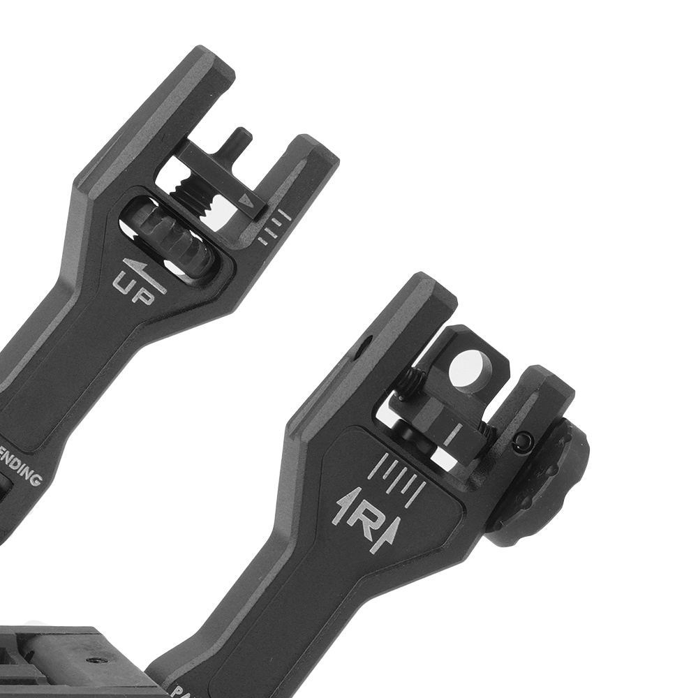 Strike Industries Sidewinder II BUIS Backup Iron Sights - musta