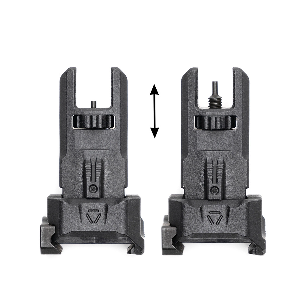 Strike Industries Sidewinder II BUIS Backup Iron Sights - musta