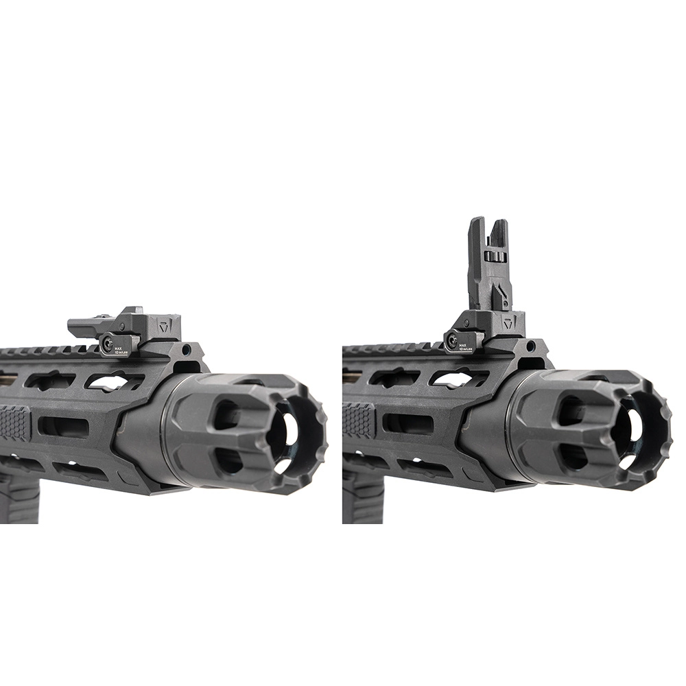 Strike Industries Sidewinder II BUIS Backup Iron Sights - musta