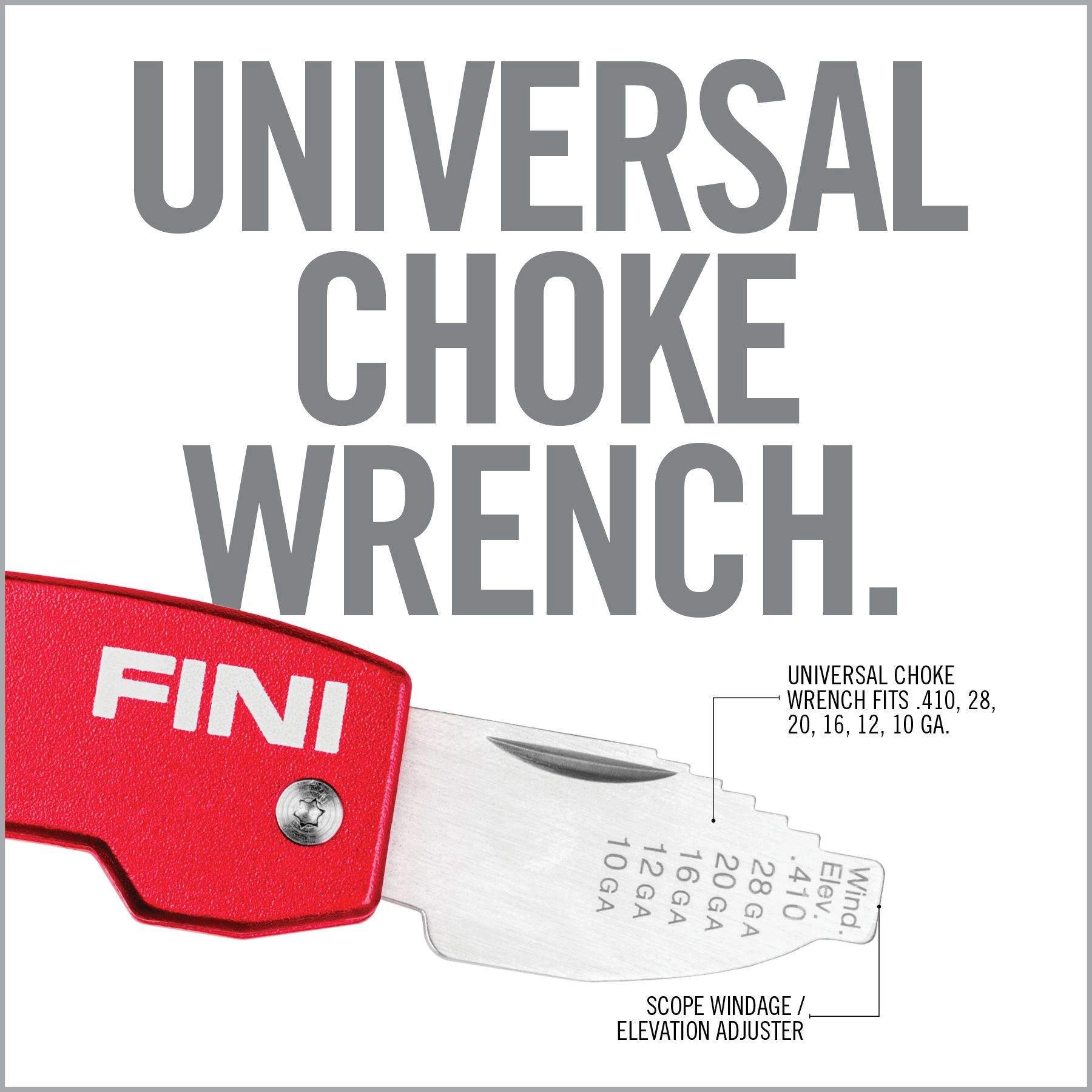 Real Avid FINI Universal Choke Tube Wrench