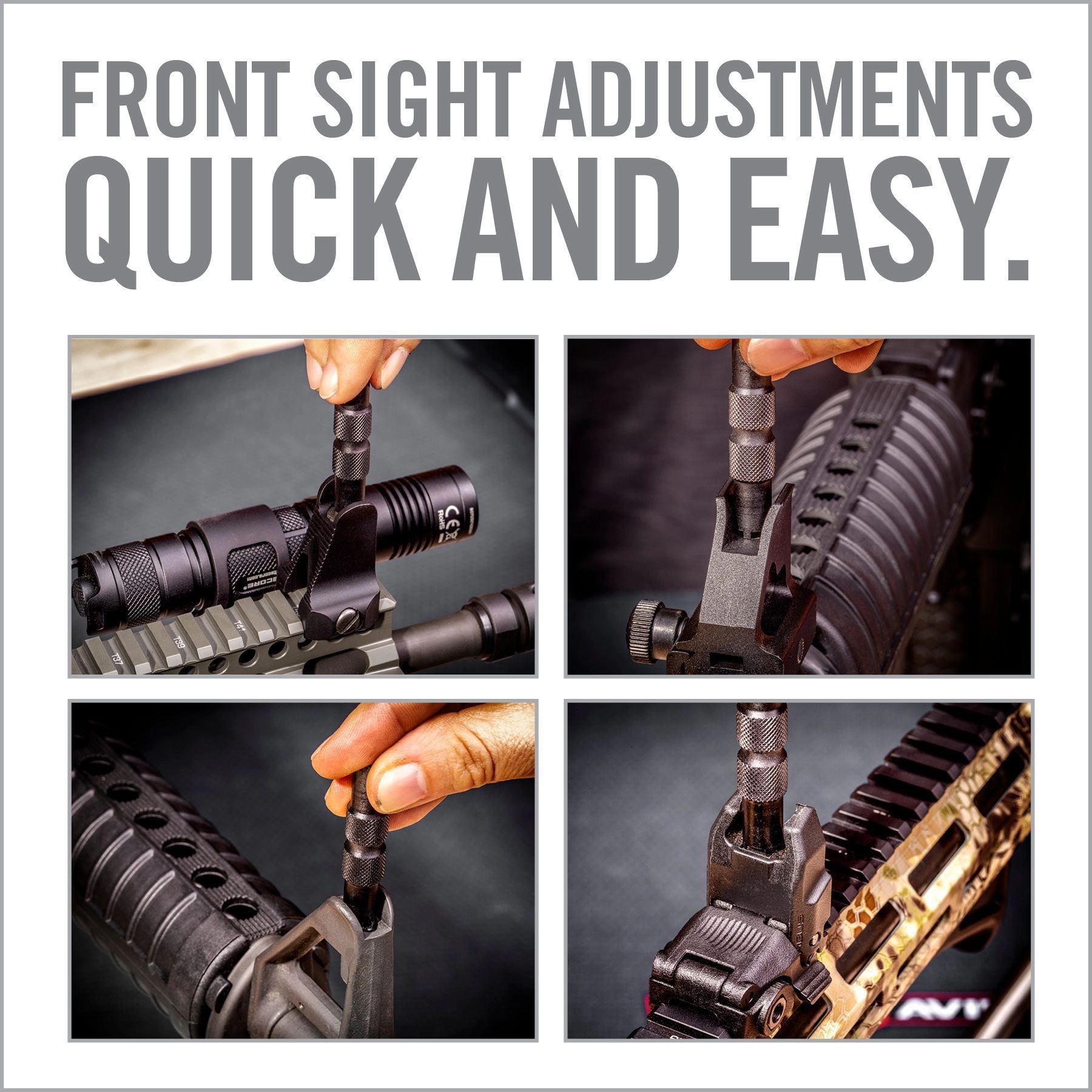 Real Avid AR15 Front Sight Adjuster Tool