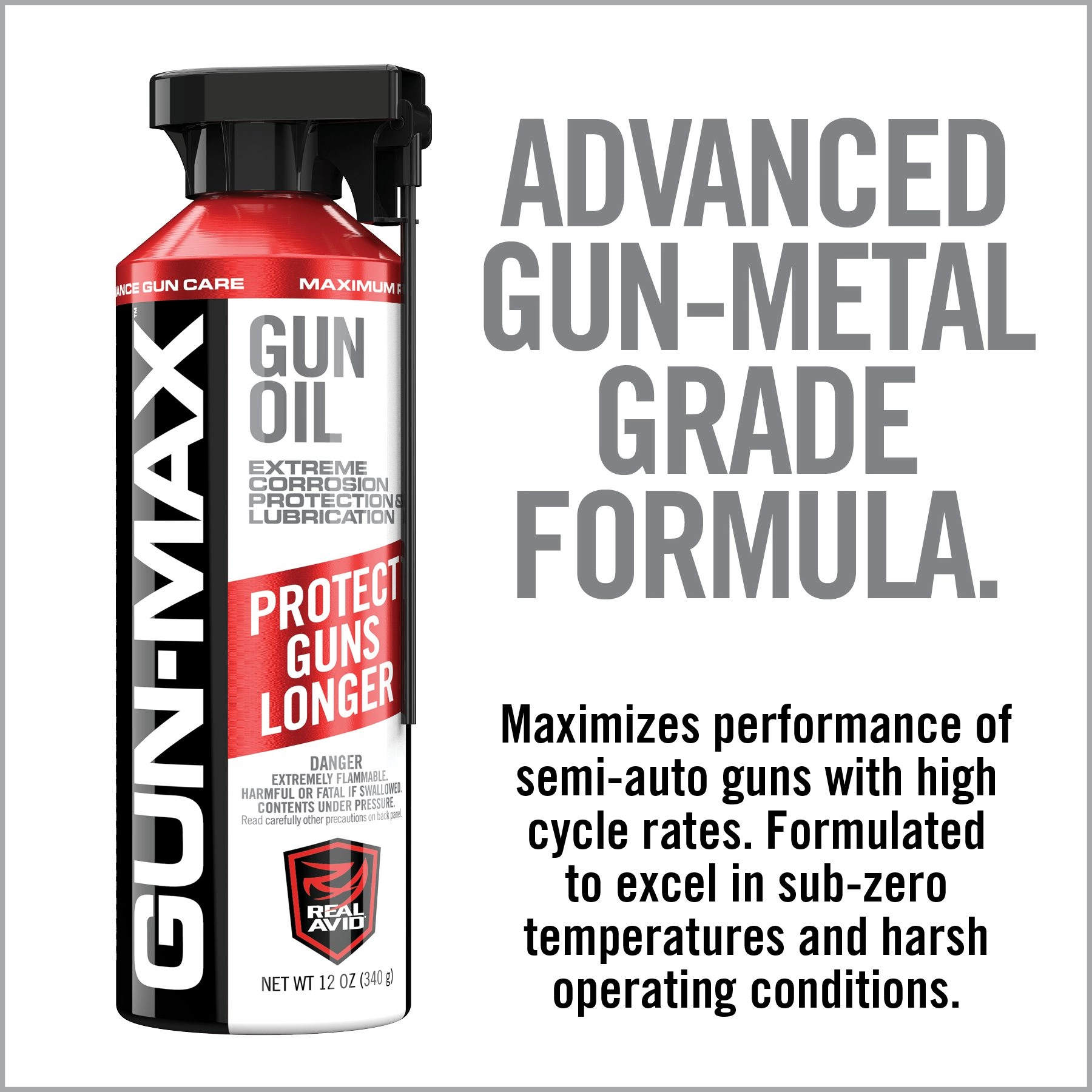 Real Avid Gun-Max Gun Oil - 354 ml