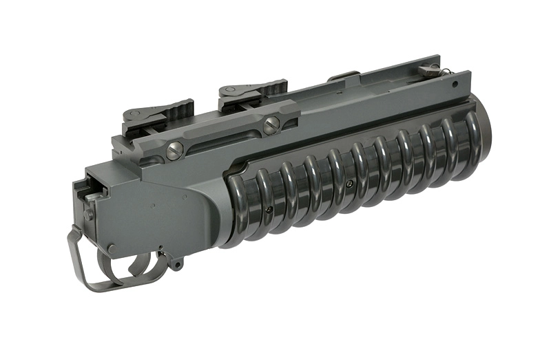 A&K M203 kranaatinheitin short, QD-kiinnityksellä - musta