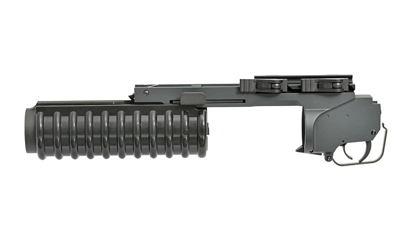 A&K M203 kranaatinheitin short, QD-kiinnityksellä - musta