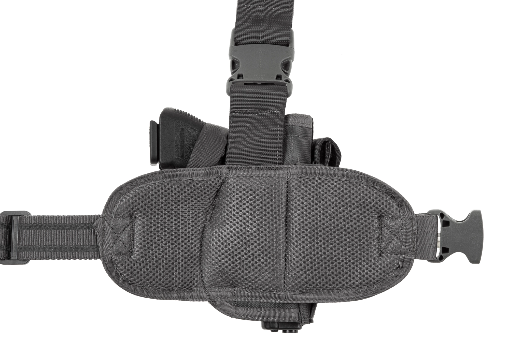 Invader Gear Dropleg Holster reisikotelo, vasemmalle -  Wolf Grey