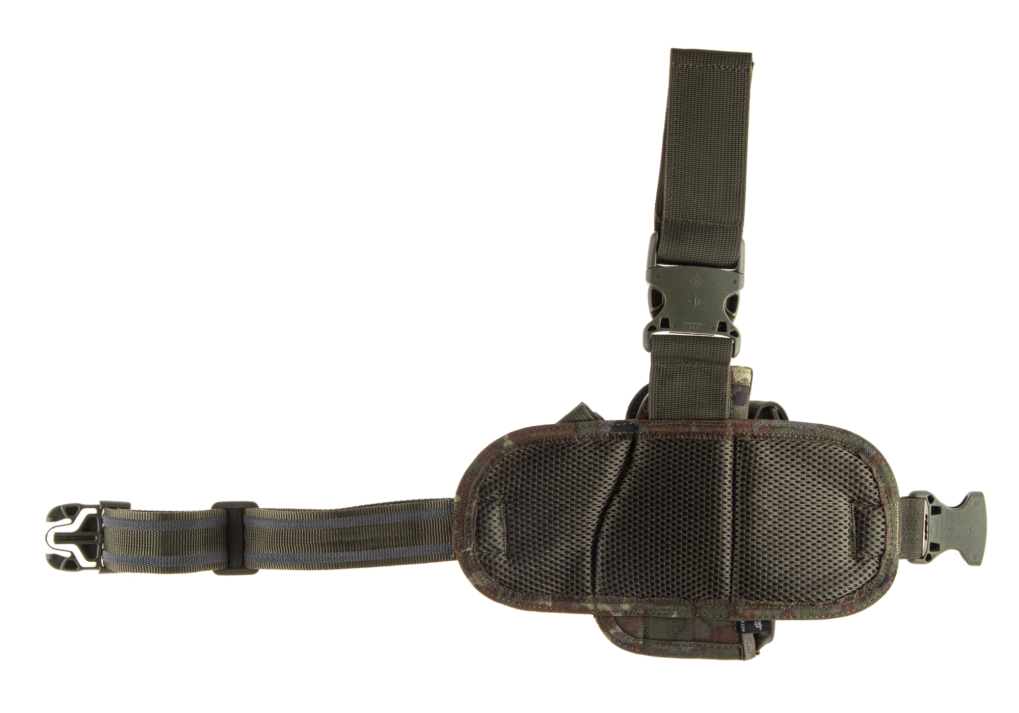 Invader Gear Dropleg Holster reisikotelo, vasemmalle - Flecktarn