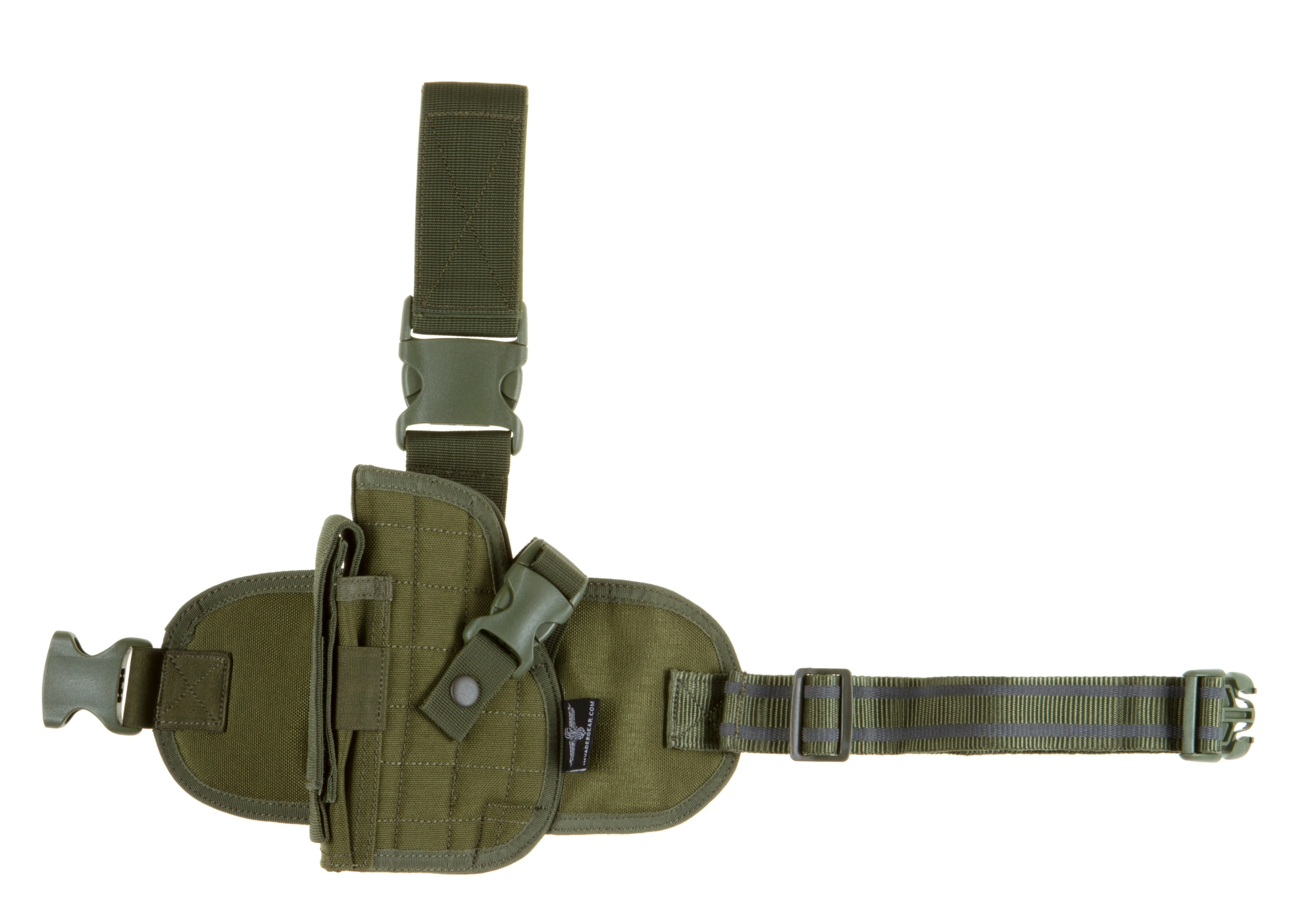 Invader Gear Dropleg Holster reisikotelo, vasemmalle - OD