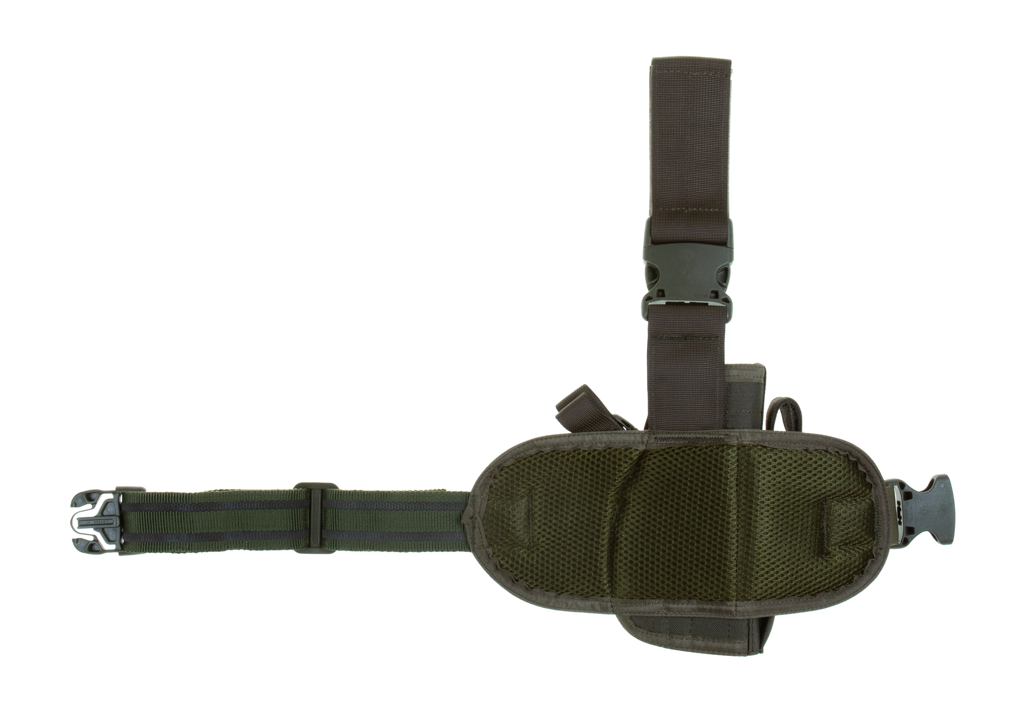 Invader Gear Dropleg Holster reisikotelo, vasemmalle - Ranger Green