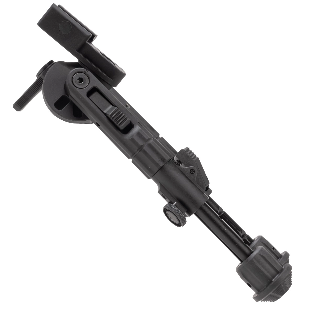 Leapers UTG Recon 360 TL Picatinny Bipod, 5.6"-7.2" Center Height - musta