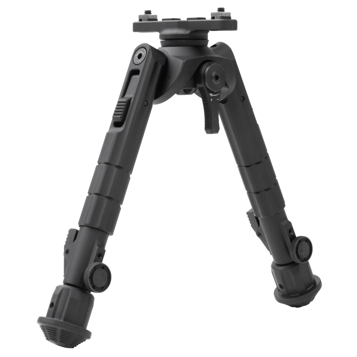 Leapers UTG Recon 360 TL M-LOK Bipod, 6.6"-9.1" Center Height - musta