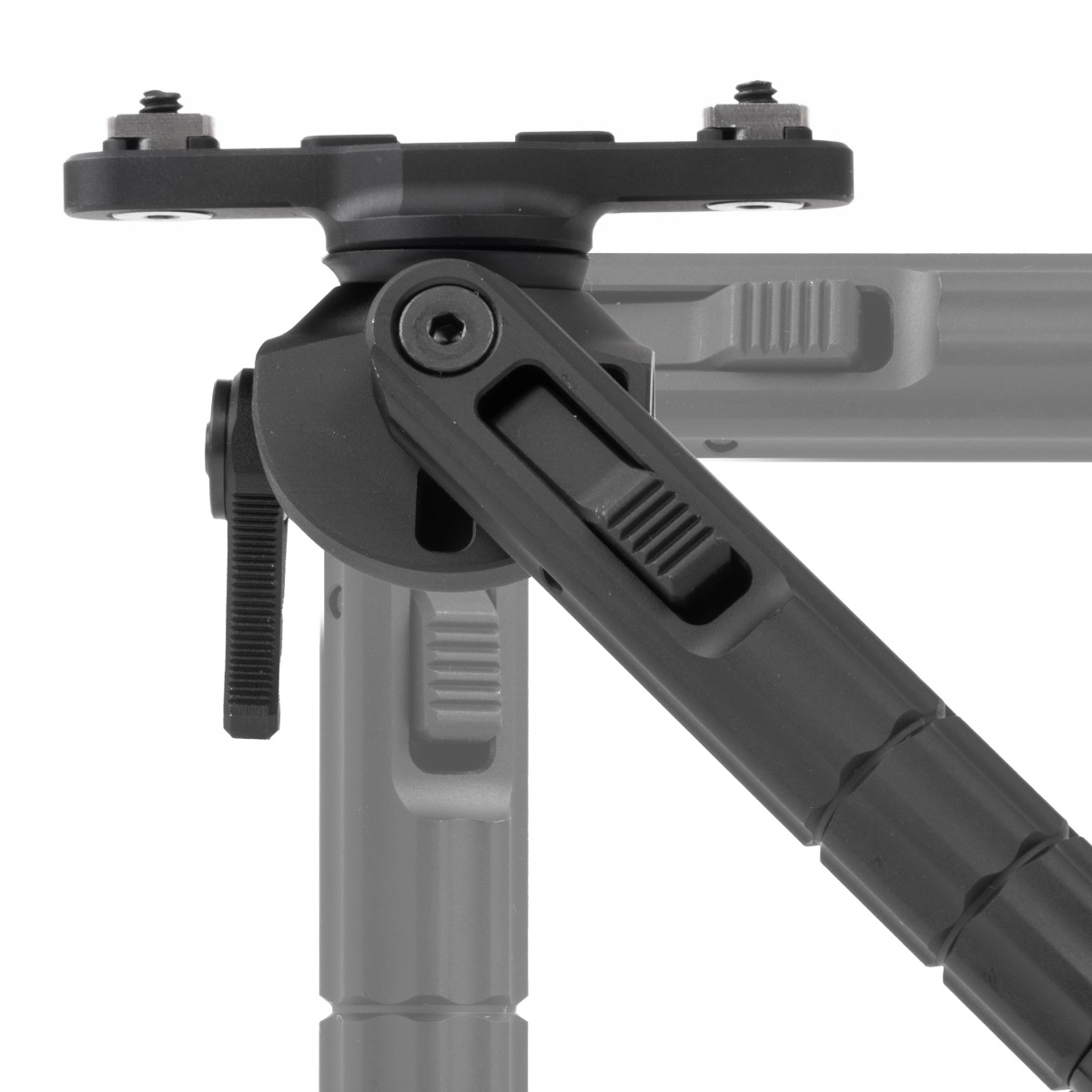 Leapers UTG Recon 360 TL M-LOK Bipod, 6.6"-9.1" Center Height - musta