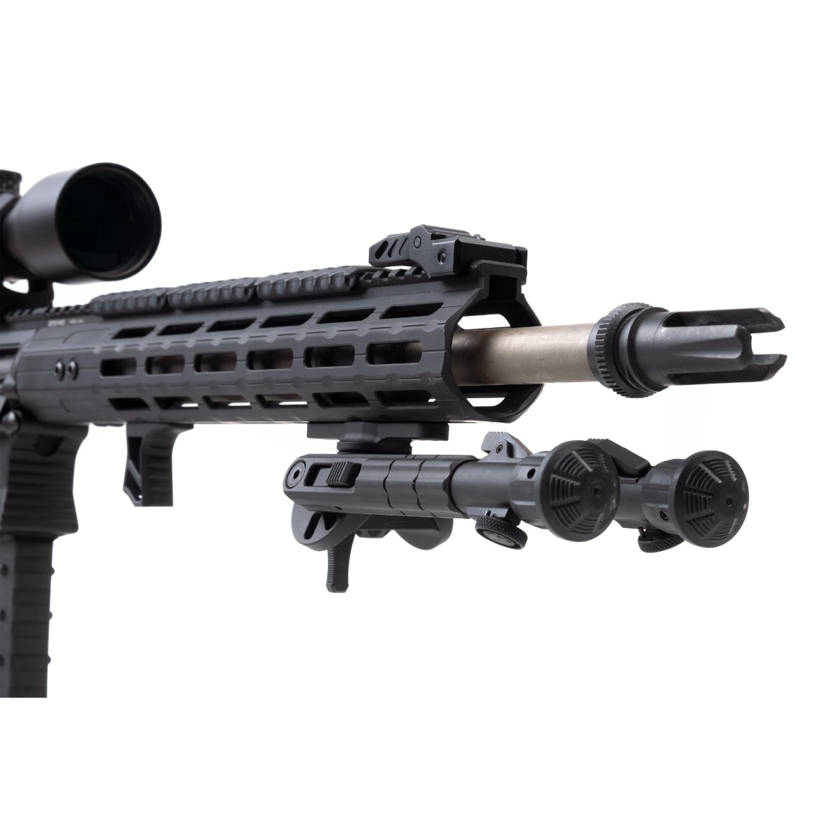 Leapers UTG Recon 360 TL M-LOK Bipod, 6.6"-9.1" Center Height - musta