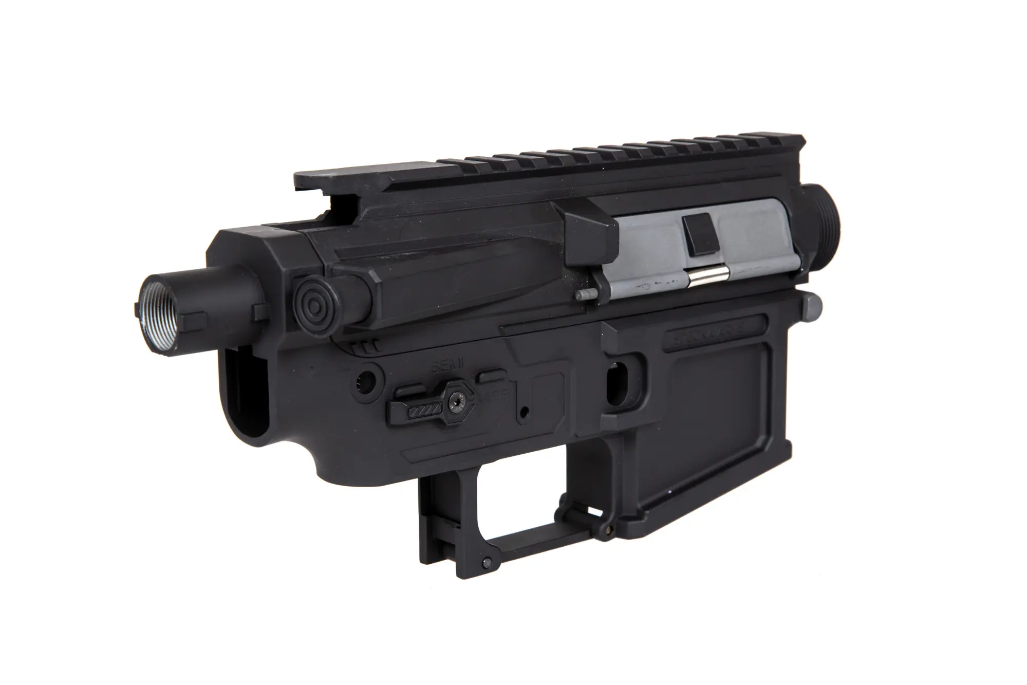 Specna Arms PRIME SAAS AR15 metallirunko - musta