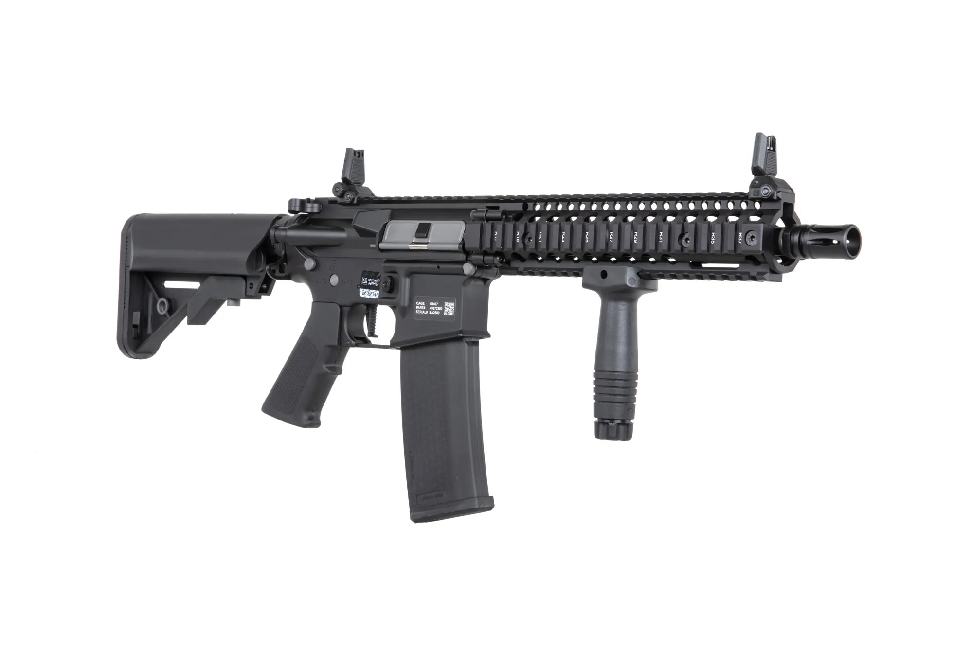 Specna Arms Daniel Defense MK18 SA-P19 Prime Aster II sähköase - musta