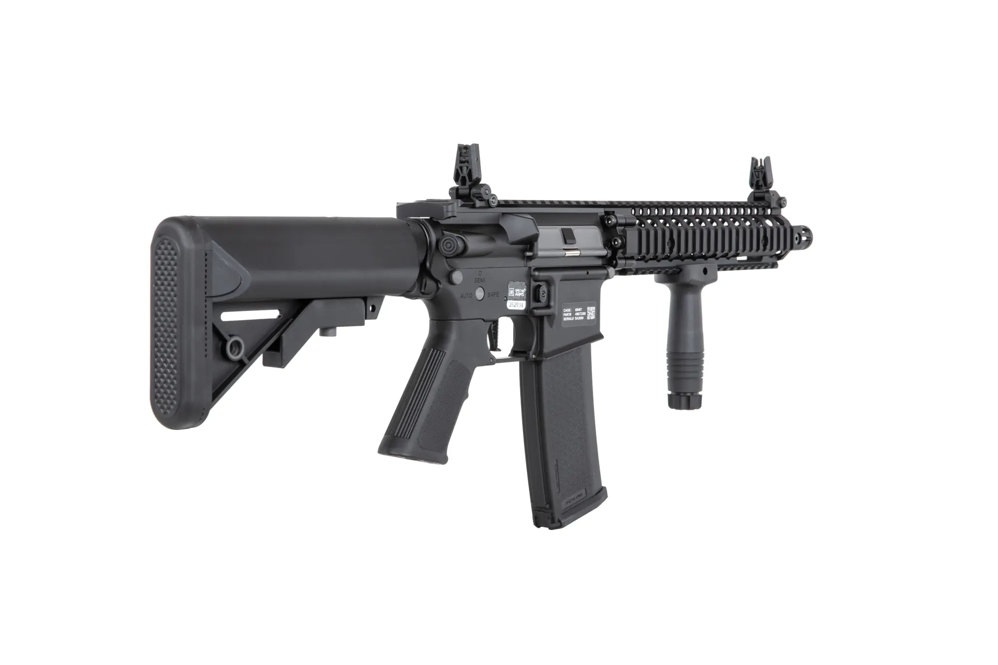 Specna Arms Daniel Defense MK18 SA-P19 Prime Aster II sähköase - musta