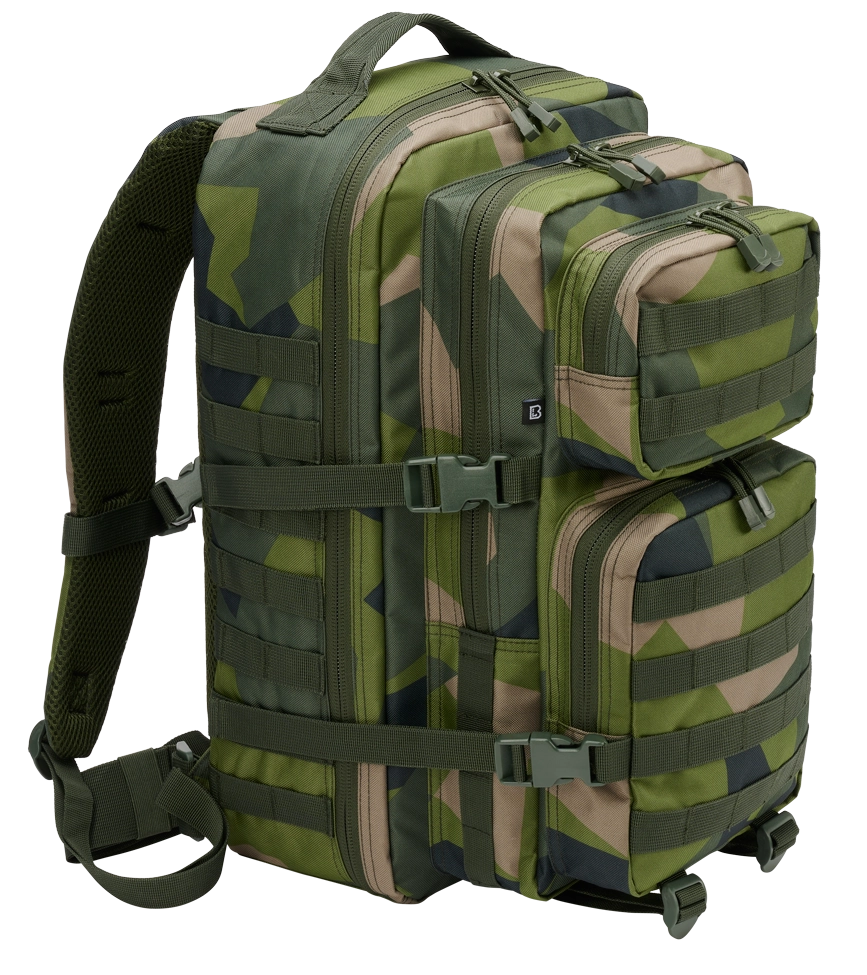 Brandit US Cooper Large reppu - Swedish Camo